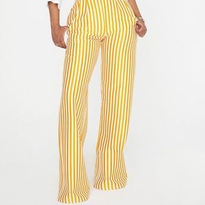 Striped Yellow Pants